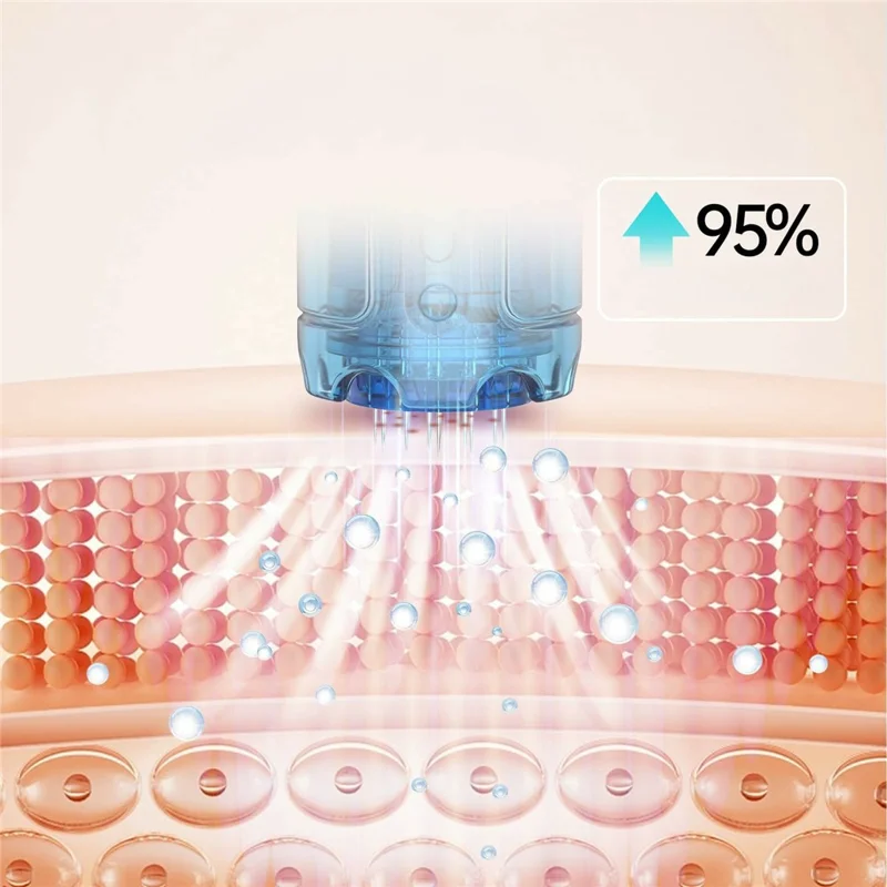 DR.PEN M8S Auto Microneedling Pen med 6 hastighedsindstillinger, 0-2,5 mm dybde, trådløs auto derma-pen til ansigtspleje – EU-stik