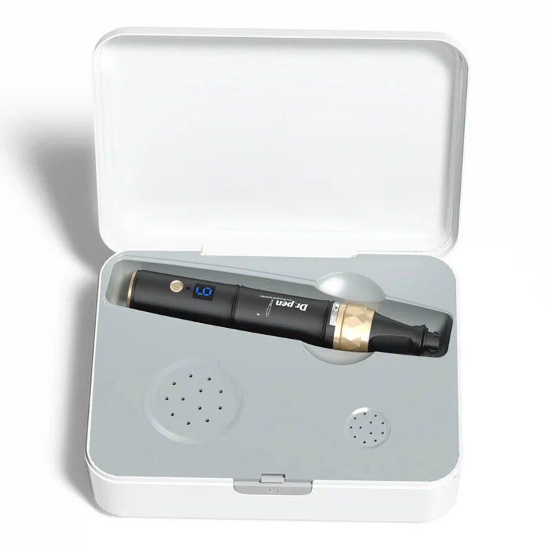 DR.PEN A8S Auto Microneedling System Pen Wireless Wired Dual Mode 0.25mm Nano Needles Kit for Skincare Beauty - EU Plug