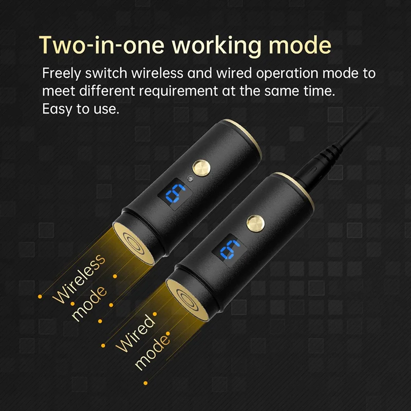 DR.PEN A8S Auto Microneedling System Pen Wireless Wired Dual Mode 0.25mm Nano Needles Kit for Skincare Beauty - EU Plug