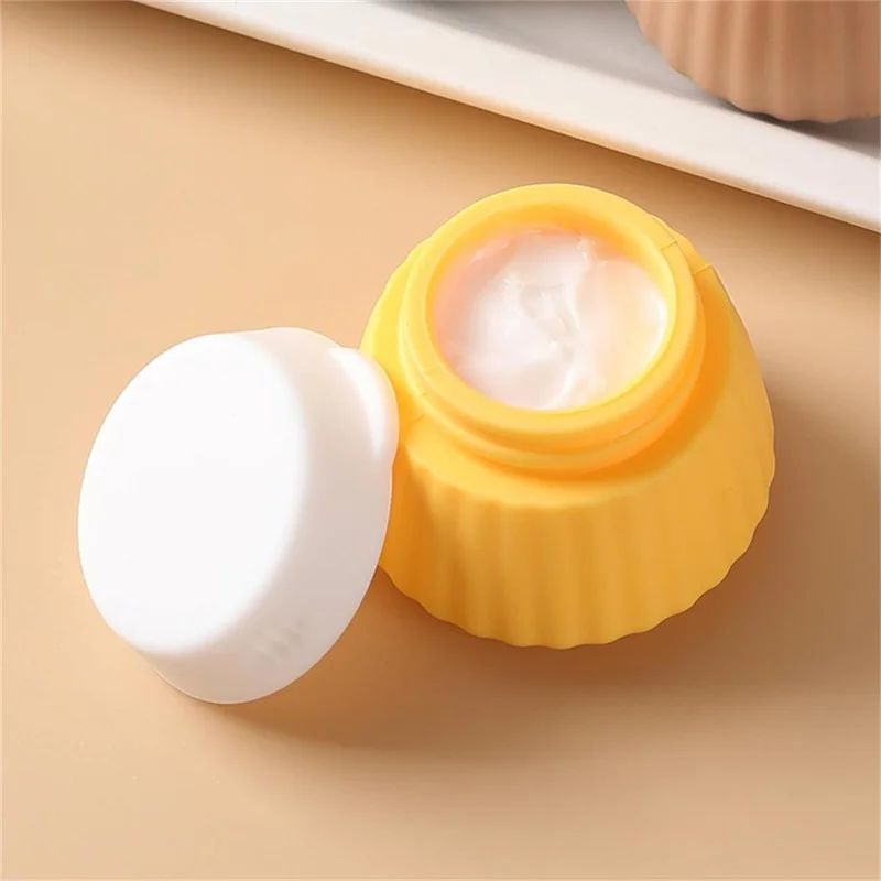 8Pcs 40ml Travel Refillable Face Cream Jars + 90ml Bottles Set Silicone Leak-proof Squeeze Containers Set - Set 01