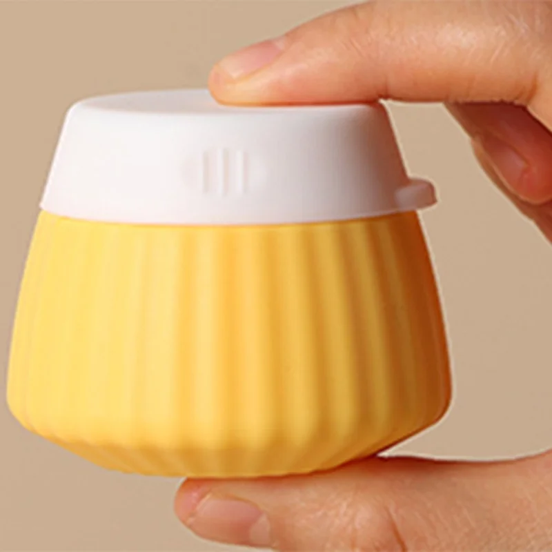 8Pcs 40ml Travel Refillable Face Cream Jars + 90ml Bottles Set Silicone Leak-proof Squeeze Containers Set - Set 01