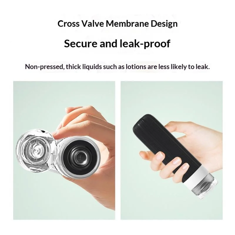 8Pcs 40ml Travel Refillable Face Cream Jars + 90ml Bottles Set Silicone Leak-proof Squeeze Containers Set - Set 01