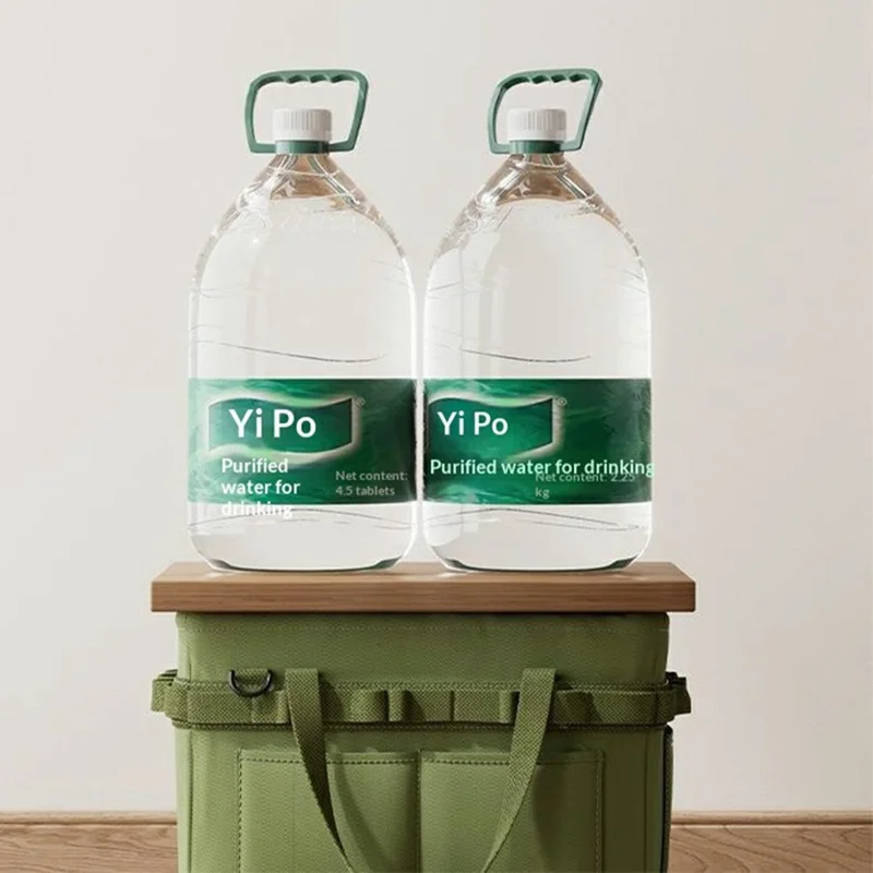 Multifunctional Foldable Tool Bag Oxford Cloth Tool Organizer with Side Pockets Steel Frame Storage Bag - Green