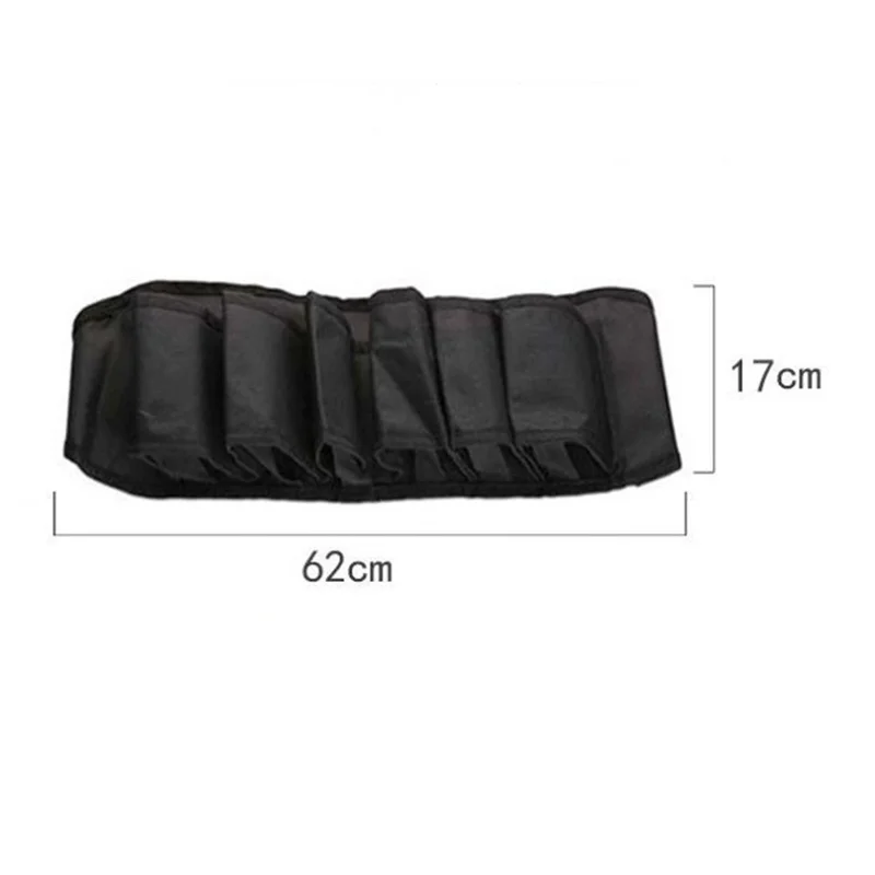 6-Can Capacity Holder Waistband Bag Adjustable Foldable Drink Belt Bag for Outdoor Camping Hiking - Blue