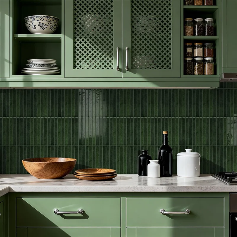 24Pcs 24.6x12x0.12cm 3D Wall Tiles Stickers Waterproof Oil-Proof Self-Adhesive Wall Decals Backsplash for Kitchen Bathroom - ETP05
