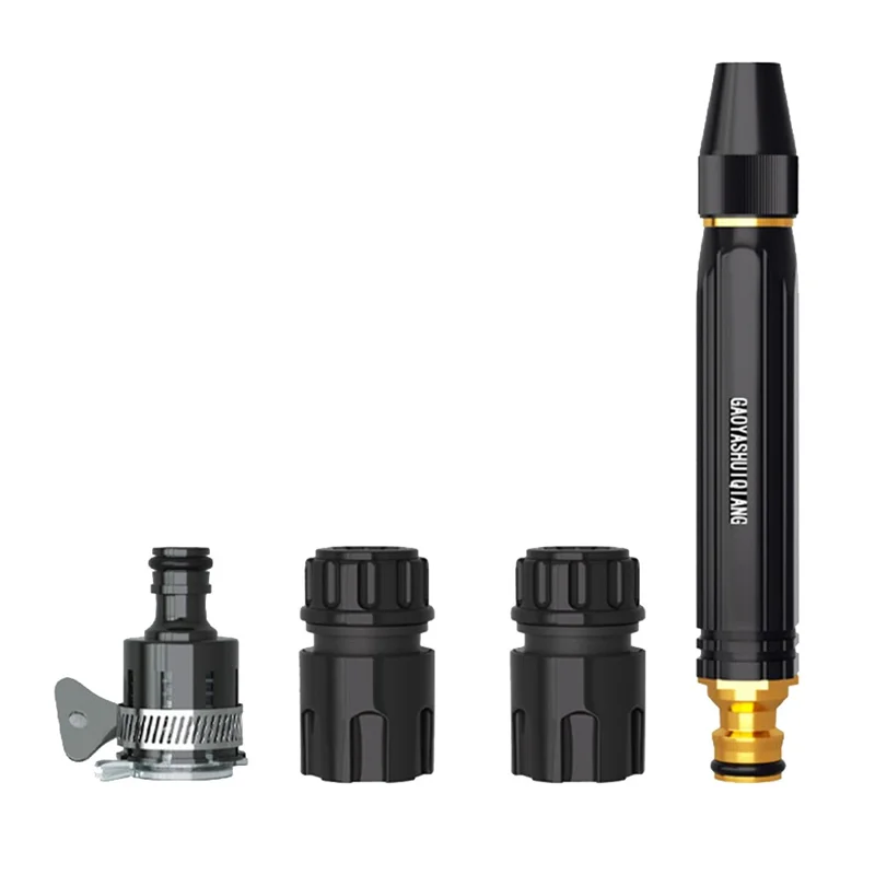 4Pcs High Pressure Power Washer Nozzle Set Aluminum Alloy Rotatable Sprayer Nozzle for Car Washing Garden