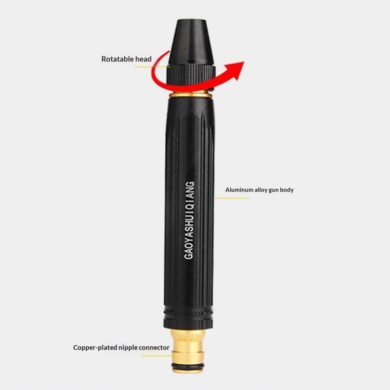 4Pcs High Pressure Power Washer Nozzle Set Aluminum Alloy Rotatable Sprayer Nozzle for Car Washing Garden