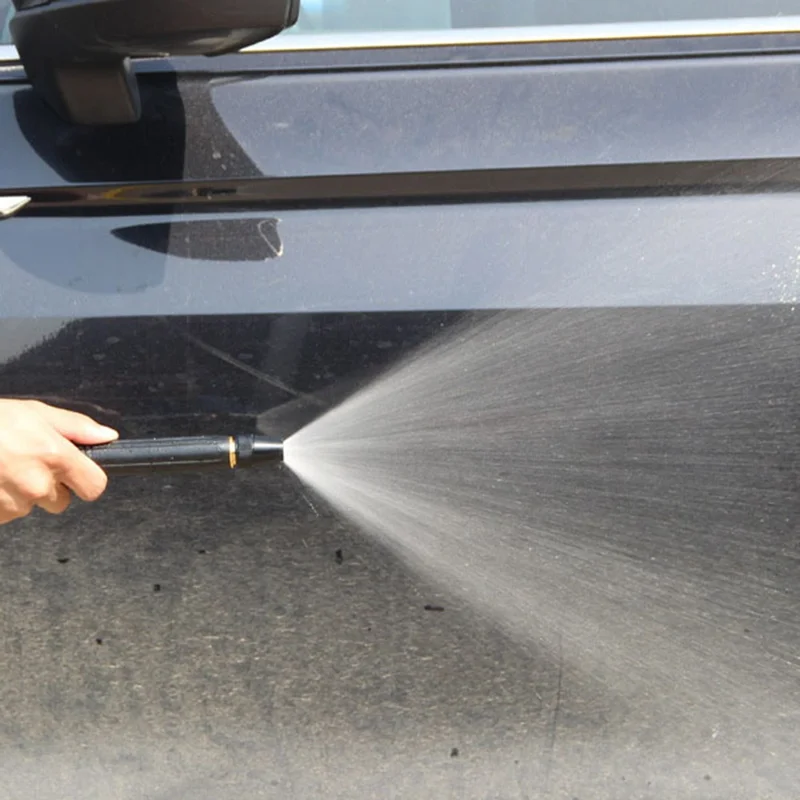 4Pcs High Pressure Power Washer Nozzle Set Aluminum Alloy Rotatable Sprayer Nozzle for Car Washing Garden