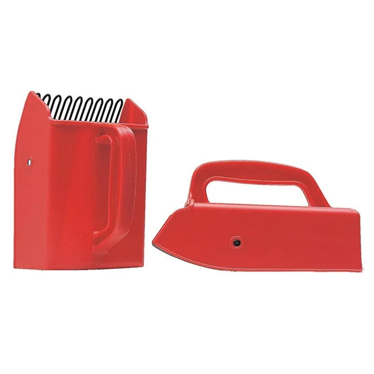 Râteau de cueillette de baies design ergonomique avec fourchette métallique pour la cueillette de bleuets et de baies de Russie (sans BPA, sans certificat FDA) 