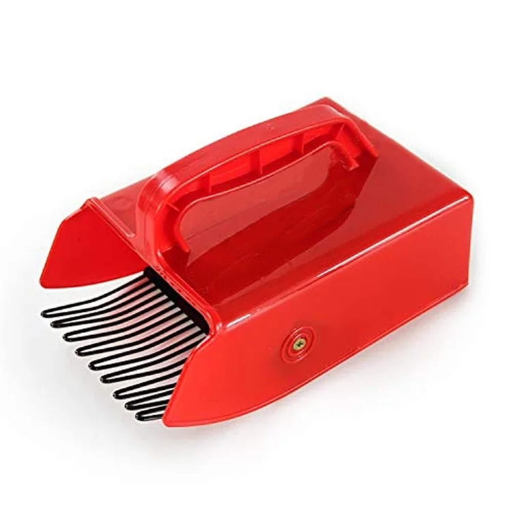 Râteau de cueillette de baies design ergonomique avec fourchette métallique pour la cueillette de bleuets et de baies de Russie (sans BPA, sans certificat FDA) 