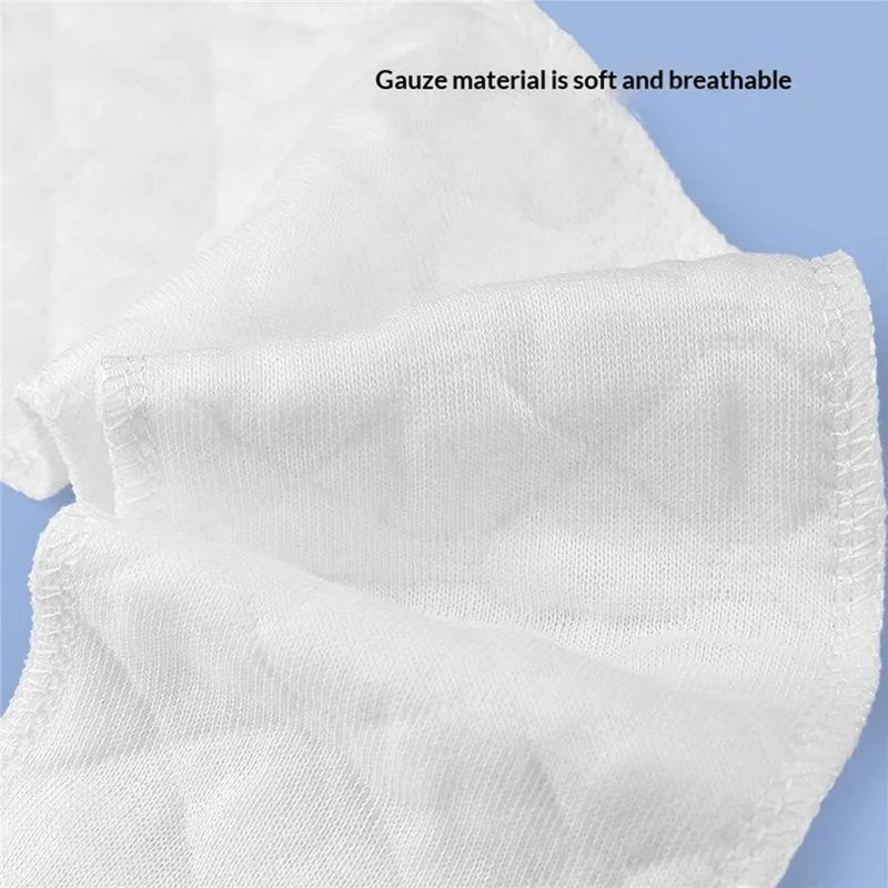 Sports Sweat Pads Absorbent Anti-Moisture Cotton Washable Reusable Underarm Pads for Exercise Workout - Shaped Pad