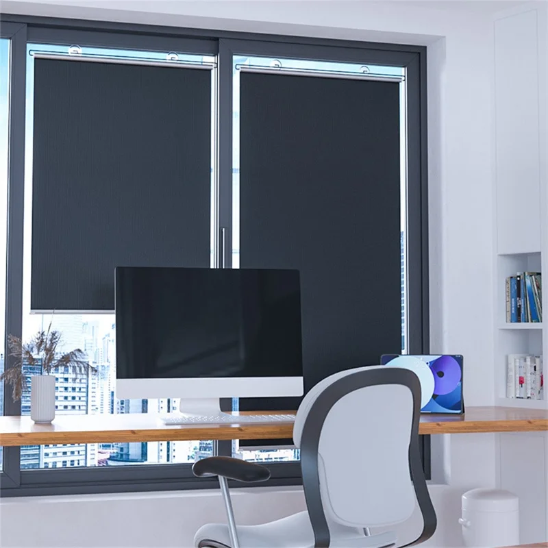 ST-5022 58x125cm Car Window Sunshade Auto Retractable Suction Cup Blackout Curtain for Car Bedroom