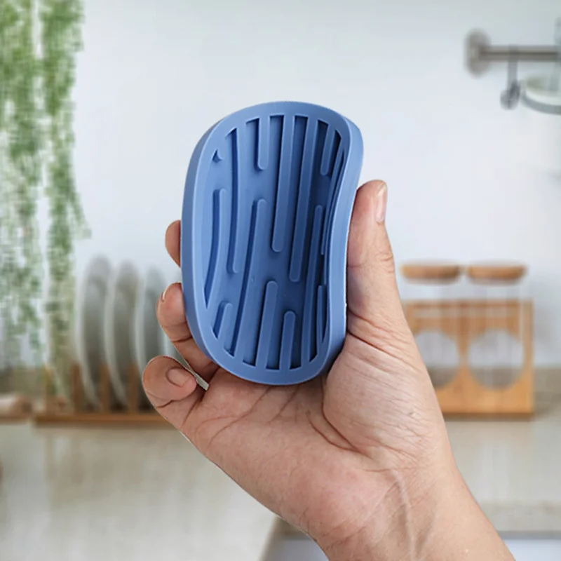 10cm Round Thick Silicone Mug Coaster Non-Slip Heat-Resistant Water Bottle Cup Drink Mat Pad - Grey