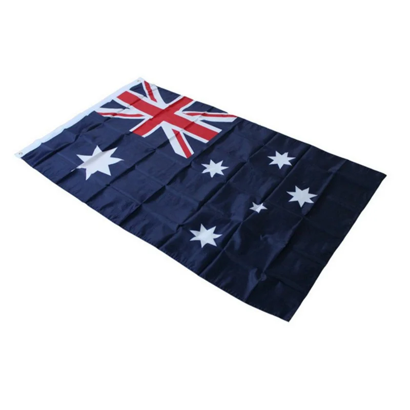 90x150cm 3x5st Flaga Australii z poliestru, flaga Australii 3x5 stopy z uchwytem na maszt, do użytku zewnętrznego