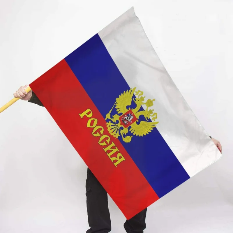 90x150cm 3x5ft Flaga Rosji z poliestru Flagę narodową Transparent na imprezy