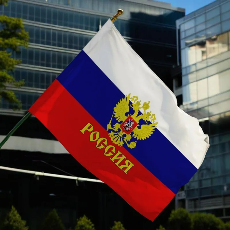 90x150cm 3x5ft Flaga Rosji z poliestru Flagę narodową Transparent na imprezy