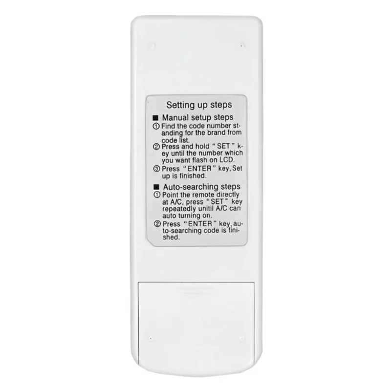 KT-109II Universal Air Conditioner Remote Control LCD Display Auto Search Replacement Controller