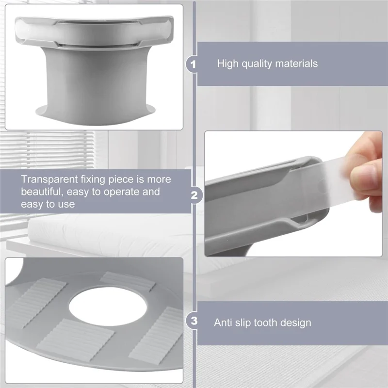 4Pcs Bed Sheet Clips Invisible Sheet Grippers Anti-Slip Mattress Fasteners Secure Grip - White