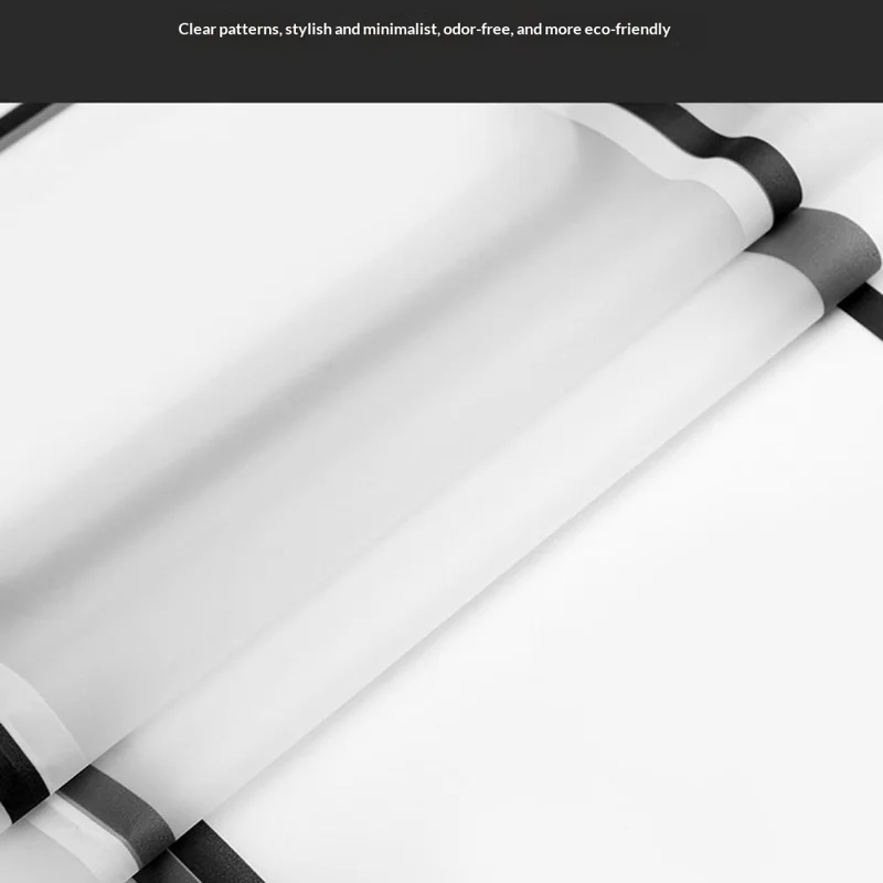 180x200cm Cortina de Banho PEVA Impermeável Resistente ao Mofo com 10 Ganchos - Xadrez