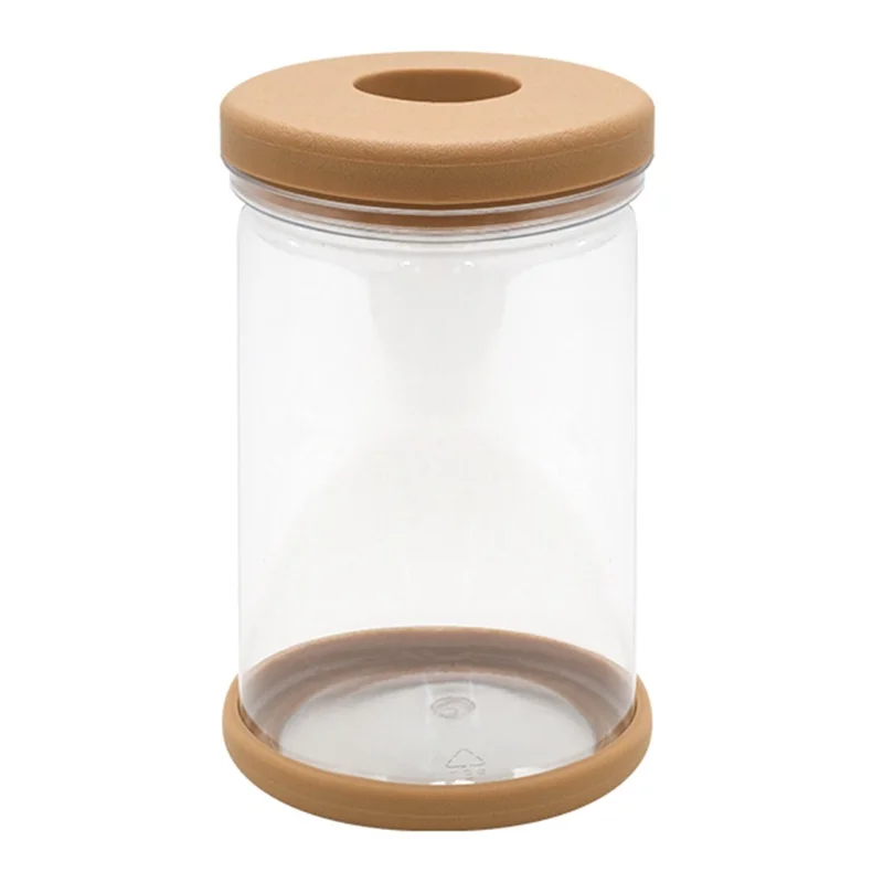 83# Clear Hydroponic Plant Vase PET Transparent Water Cultivation Bottle with Soft Cork for Plant Flower Fish