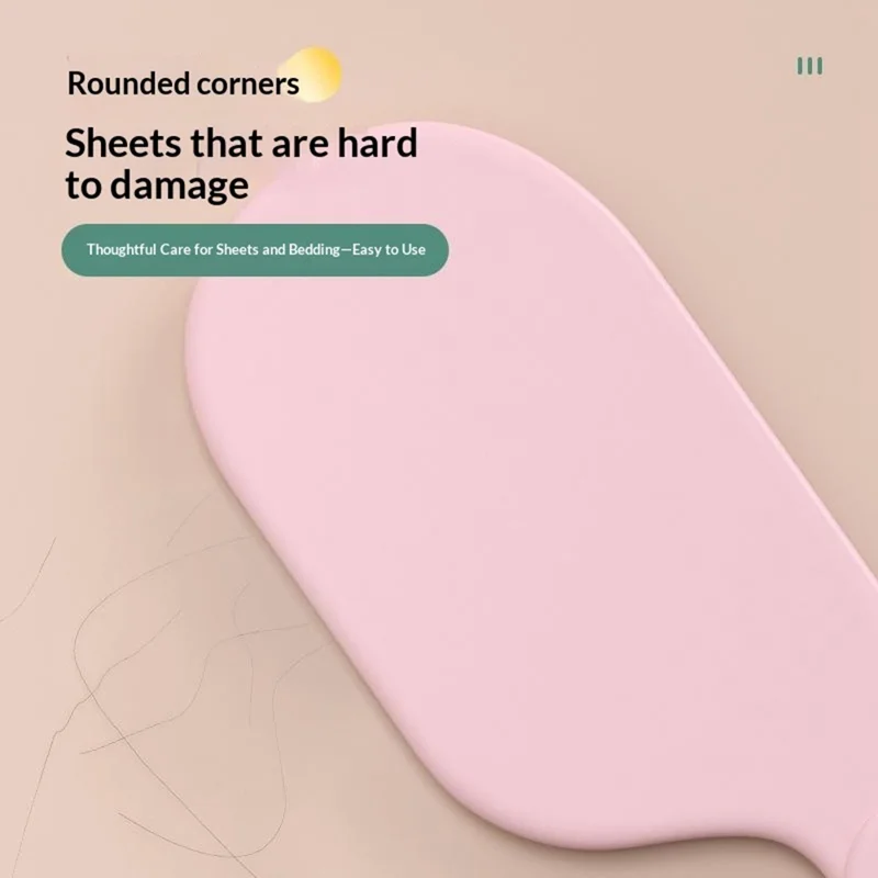 Bettlaken-Einsteckhilfe Matratzen-Spaltfüller aus PP-Material Bettwäsche-Organizer für zu Hause - Pink