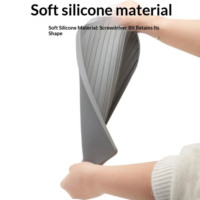 Almofada de Base para Máquina de Café em Silicone Anti-derrapante com Isolamento Térmico e Tabuleiro de Rejeição - Cinzento