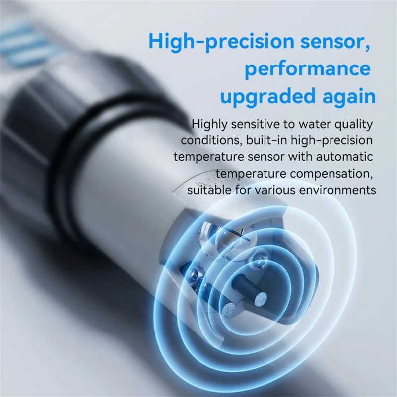 MF-X81 8 en 1 Probador Digital de Calidad del Agua TDS EC pH Cloro Salinidad ORP SG Medidor de Temperatura para Piscina Acuario