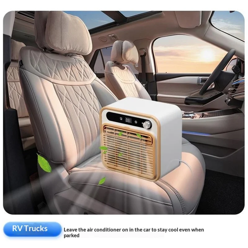 HHR-30 Bærbar aircondition 220V 1500W Split-type med fjernbetjening og 1 m slange