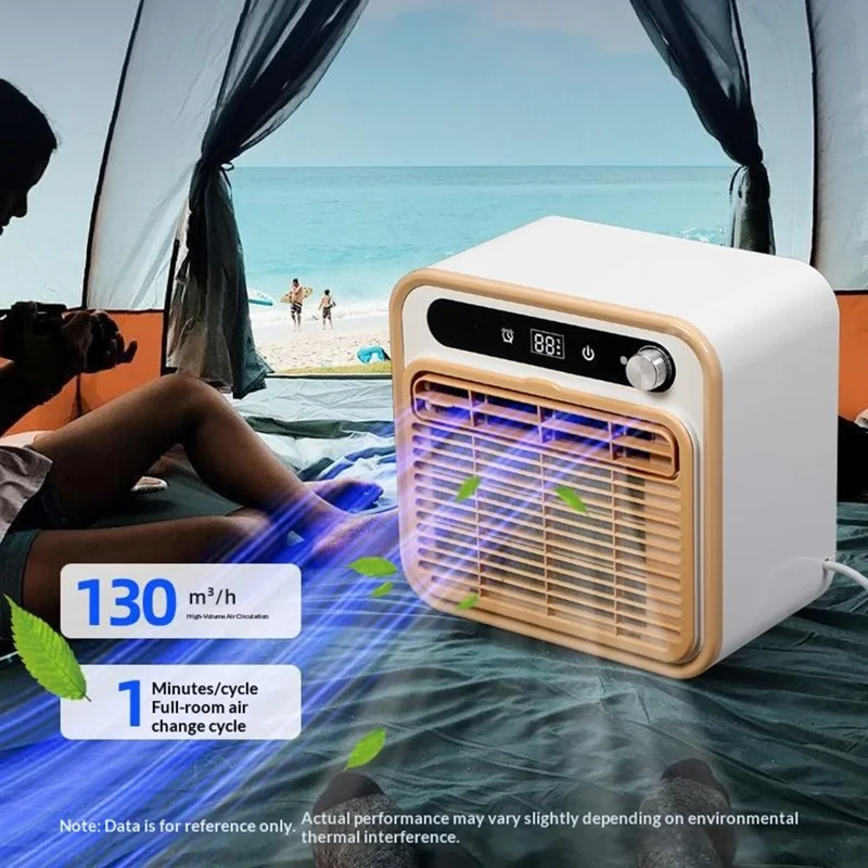 HHR-30 Bærbar aircondition 220V 1500W Split-type med fjernbetjening og 1 m slange