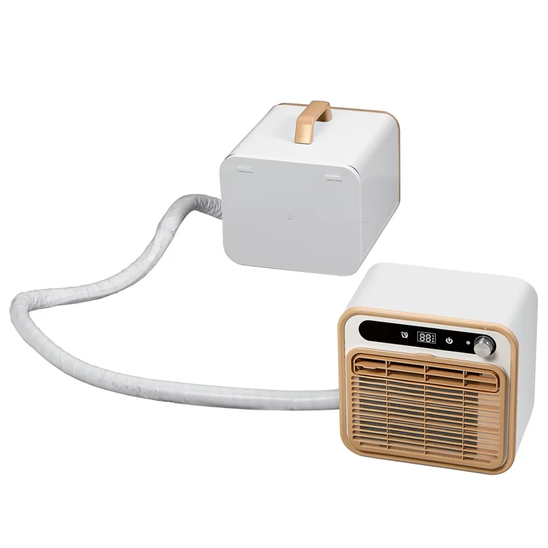 HHR-30 Bærbar aircondition 220V 1500W Split-type med fjernbetjening og 1 m slange