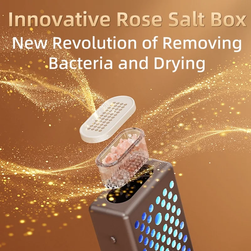 HXQ-10 6-Arm Shoe Dryer with Timer 200W 48 Degree Celsius Constant Temperature Foldable Dehumidifying Machine - EU Plug