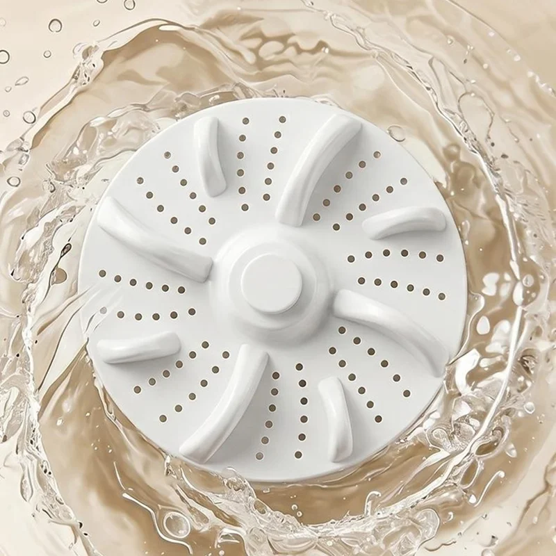 HP-318 Mini Double Tub Washing Machine 4L Portable Wireless Washer for Socks Underwear - Gold