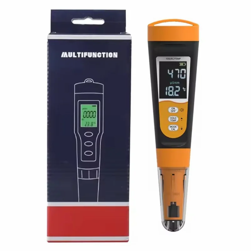 TDS-A6 TDS / EC / TEMP 3 em 1 Medidor de Qualidade da Água 0-9999ppm Medidor Digital de TDS