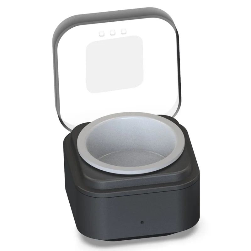Mini aparat do pastylek woskowych AX-002TH, zestaw do depilacji z podgrzewaczem wosku 10 ml, USB-C – czarny