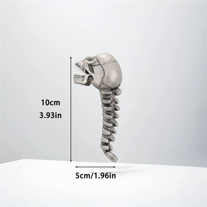 Skull Spine Bottle Opener Alloy Beer Cap Pry Bar Halloween Decor - Retro