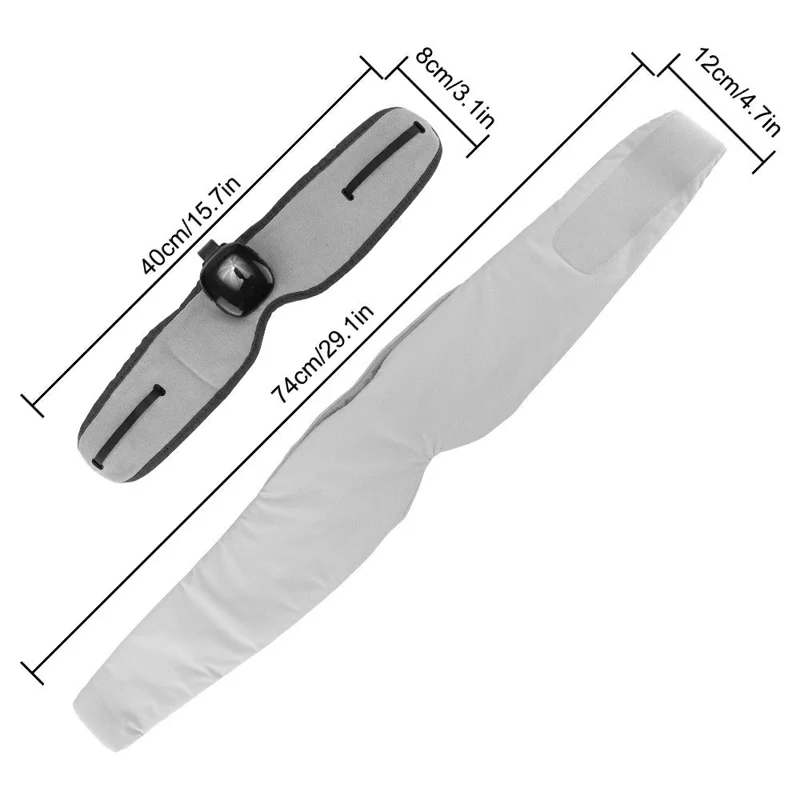 Bluetooth-compatible Music Sleep Eye Mask 50 Degrees Celsius Hot Compress 6-Gear Timer Blackout Wireless Eye Massager