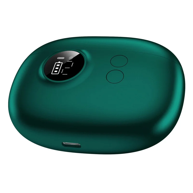 S13 500mAh 5W Cortauñas Eléctrico Multifuncional con Cabezal de Cuatro Cuchillas, Pantalla Digital y Carga Tipo-C - Verde