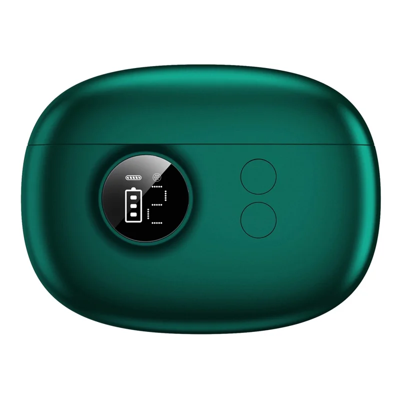 S13 500mAh 5W Cortauñas Eléctrico Multifuncional con Cabezal de Cuatro Cuchillas, Pantalla Digital y Carga Tipo-C - Verde