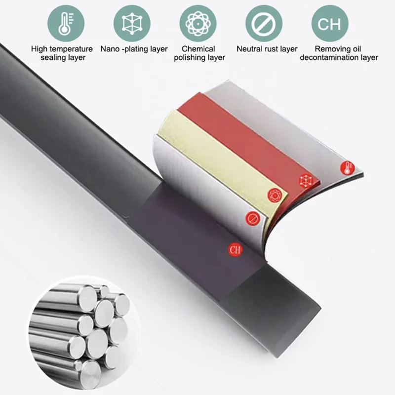 Moderner Schrankgriff Möbelteile Zinklegierung Schubladengriff Kleiderschrank Griff - Stil 6032A / 96 mm Teilung / Matt Schwarz