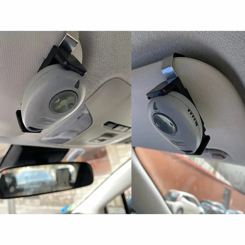 Plastic Car Sun Visor Clip Holder Adjustable Padded Grip for Garage Door Remote