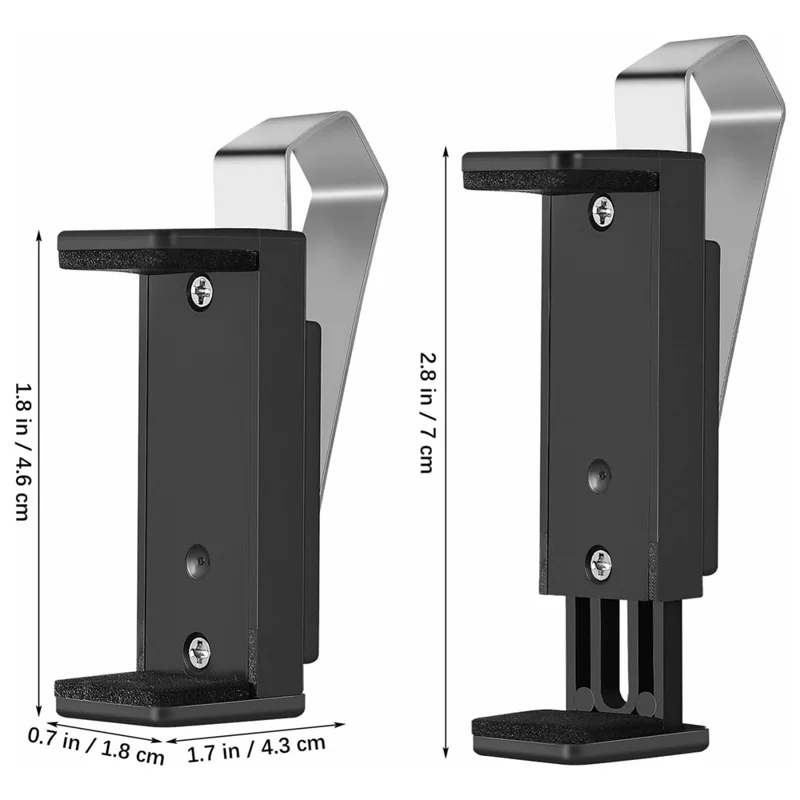 Plastic Car Sun Visor Clip Holder Adjustable Padded Grip for Garage Door Remote