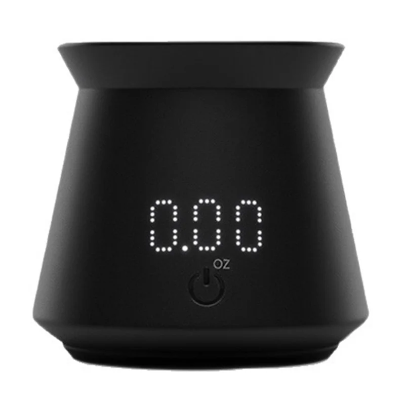 Mini Espresso Measuring Cup Scale 0.1g High Precision Type-C Rechargeable IPX4 Waterproof Electronic Scale - Black