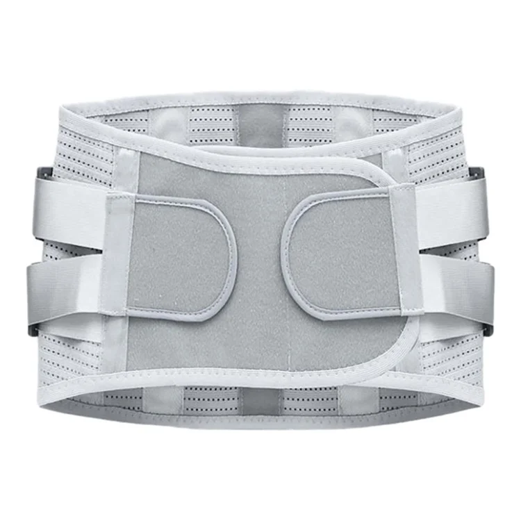 Lower Back Braces Steel Plate Lumbar Support Waist Backbrace Breathable Mesh Design Compression Belt Posture Corrector - M