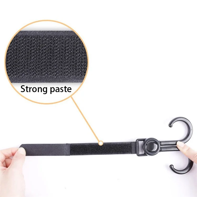 Baby Stroller Pram Dual-Hook Hanger Pushchair ABS Hook for Baby Changing Bag Handbag