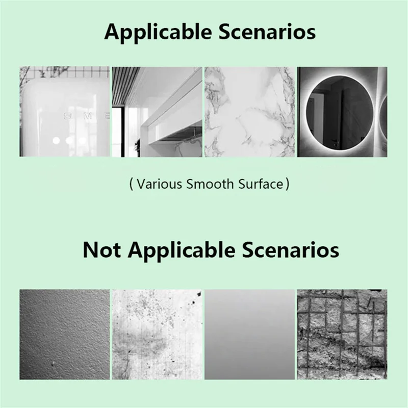 Magnetisk væghængt opbevaringsboks til små genstande, organiseringsbeholder, kort model, 8,5 x 8,5 x 4,6 cm - Hvid