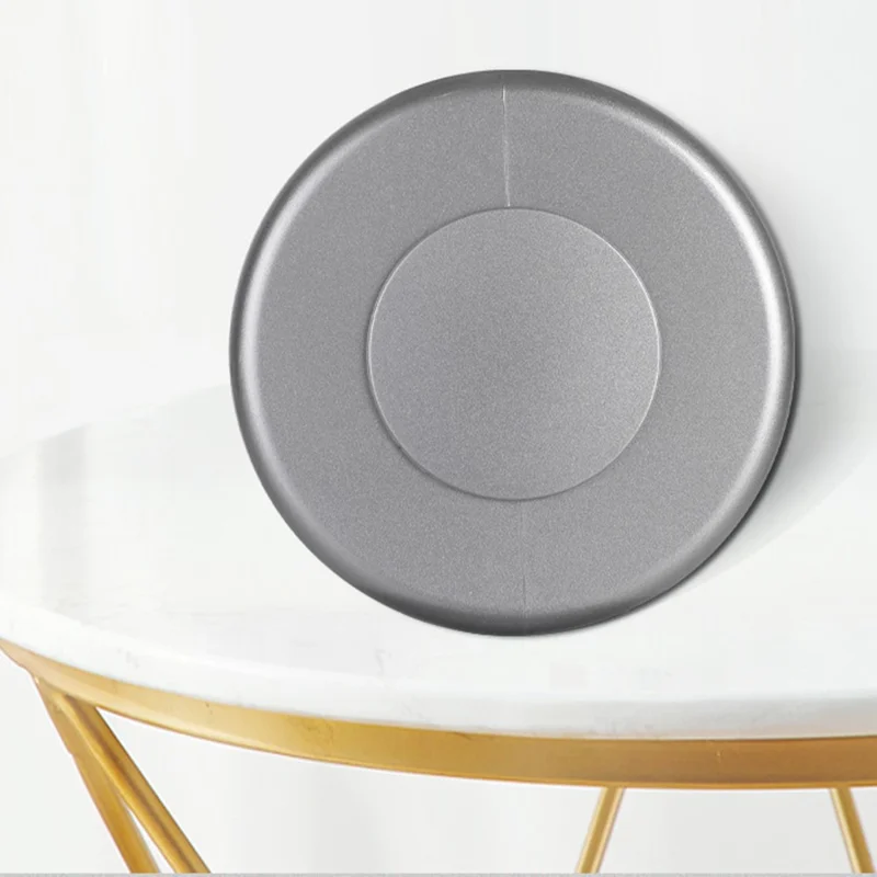 ABS Wall Hole Decorative Cover Pipe Cover Air Conditioning Hole Patching Tool - Square Split / White