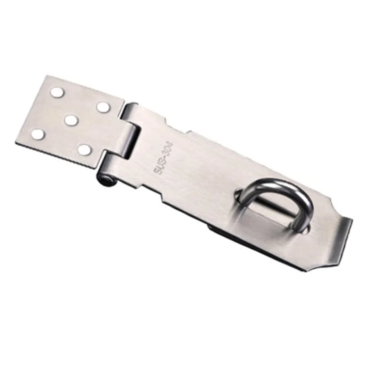 Candado de seguridad para puertas de 5 pulgadas de acero inoxidable 304 Hasp antirrobo para ventana Gabinete