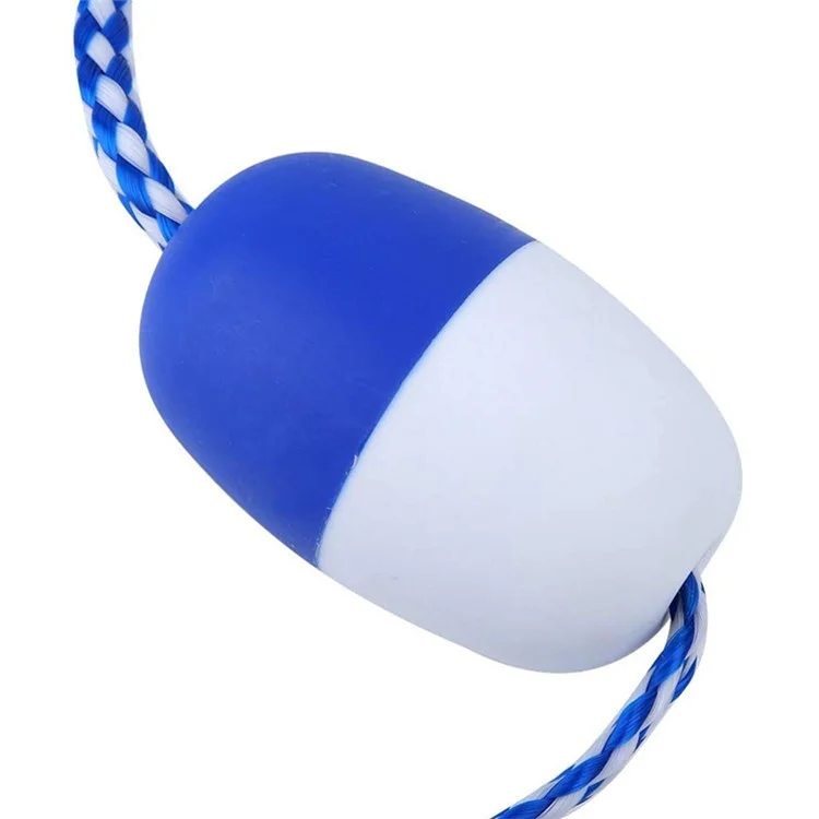 K-303 5m Schwimmpool-Sicherheitsseil mit Schwimmkörpern und 7 zweifarbigen Schwimmkörpern