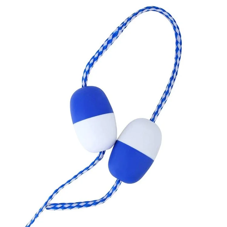 K-303 5m Schwimmpool-Sicherheitsseil mit Schwimmkörpern und 7 zweifarbigen Schwimmkörpern