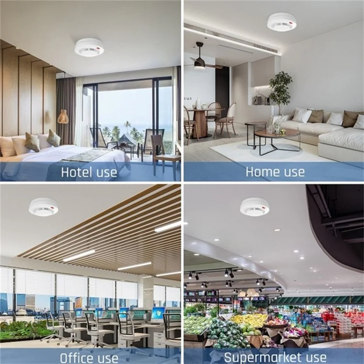 A600 WiFi Intelligent Wireless Smoke Detection Device Home Smoke Alert Detector